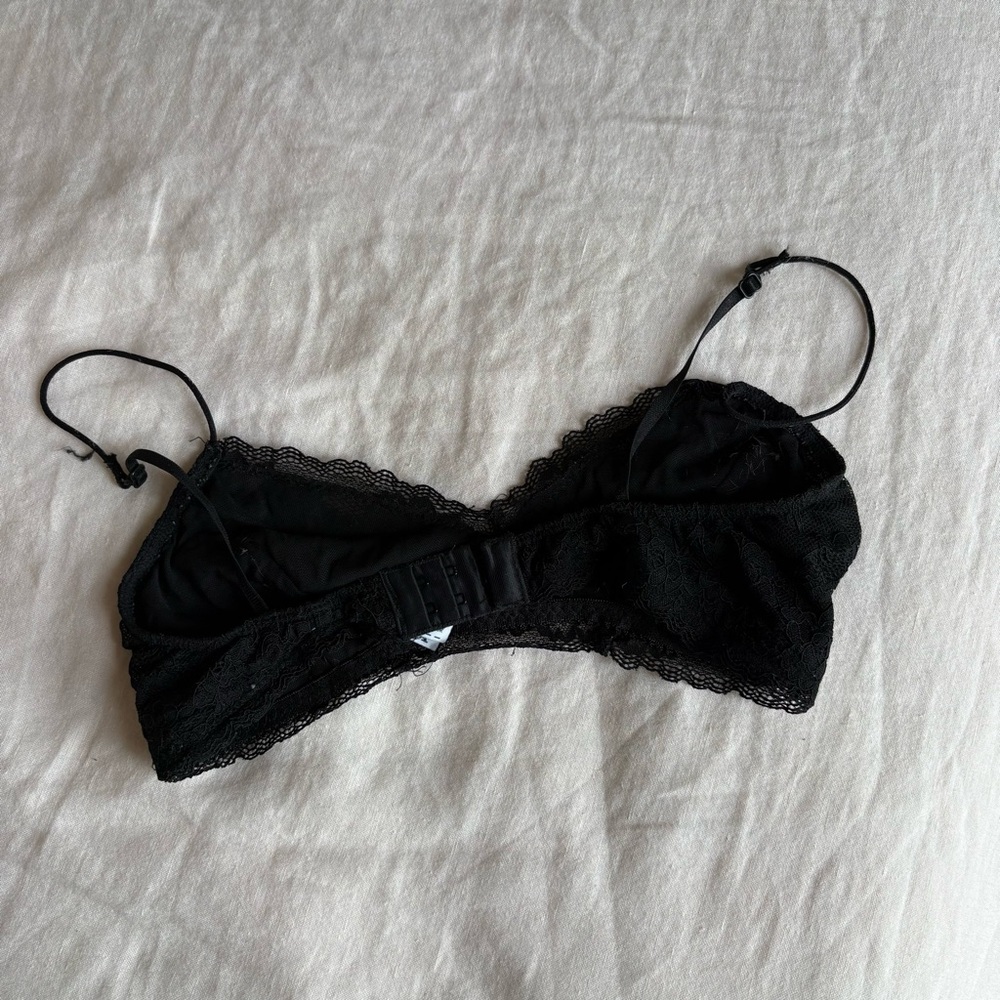 Madewell black lace bralette - Picture 3 of 5